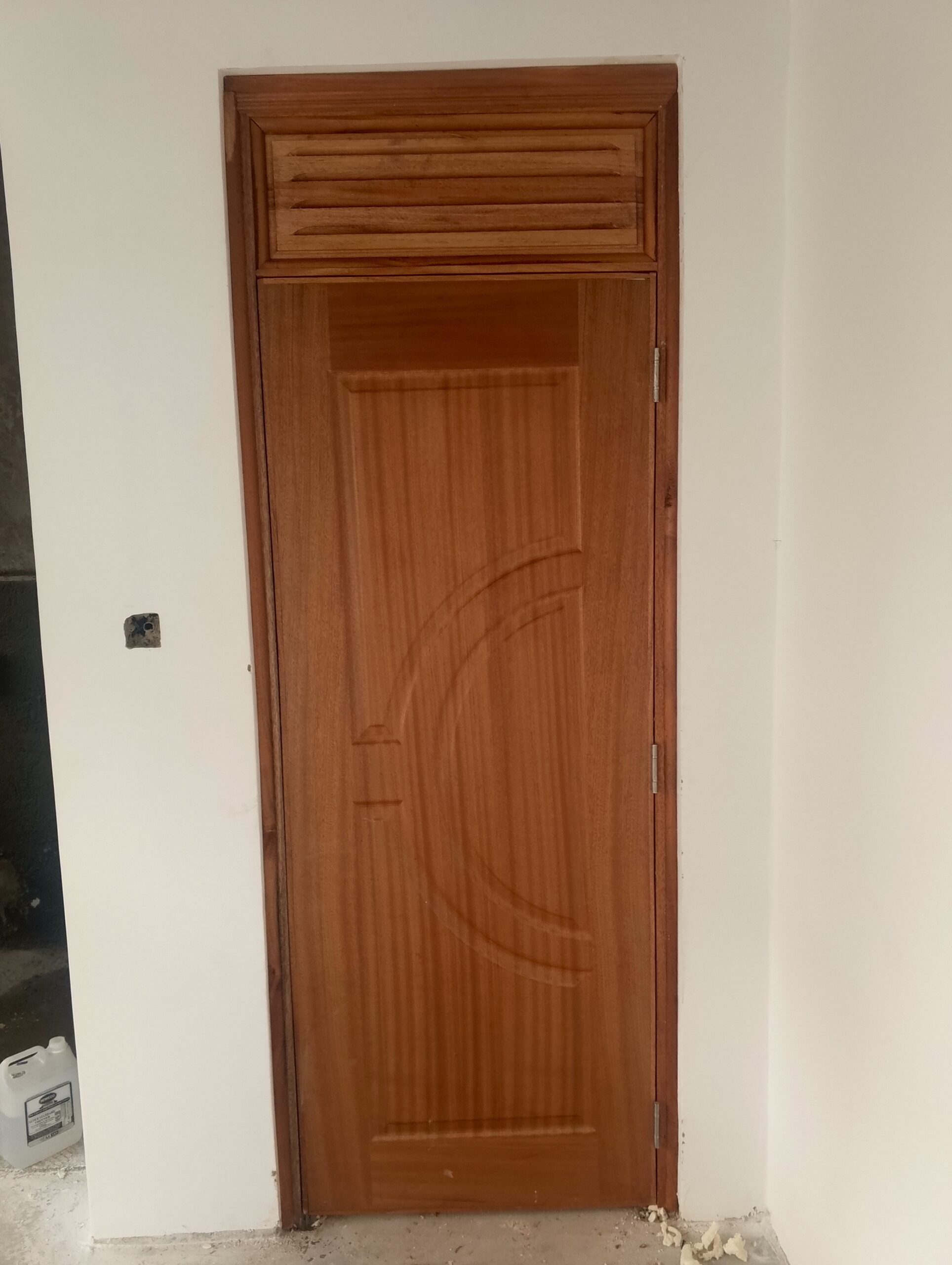 Mahogany door frames