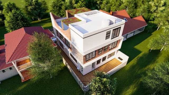 Modern Maisonette Designs and Plans in Ruiru: A precision-engineered home designed to balance family living with the strict architectural standards of Kiambu
