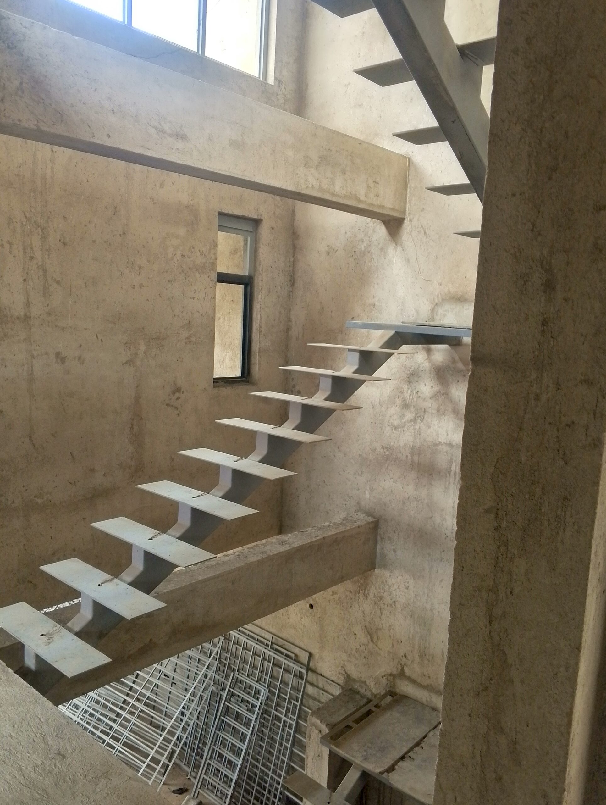 Natural light on stairs