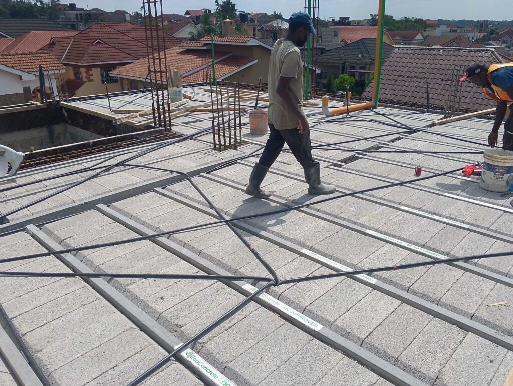 Instead of the standard, cost-heavy process of backfilling and compacting imported hardcore, we pivoted to a Suspended Floor System